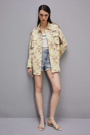 Patrizia Pepe Camouflage Over Jacket Militare | 3867MHQGA