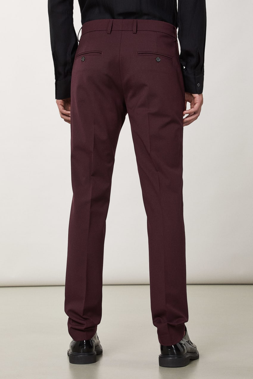 Patrizia Pepe Classic Gabardine Pants Fioletowe | 5902TNKIB