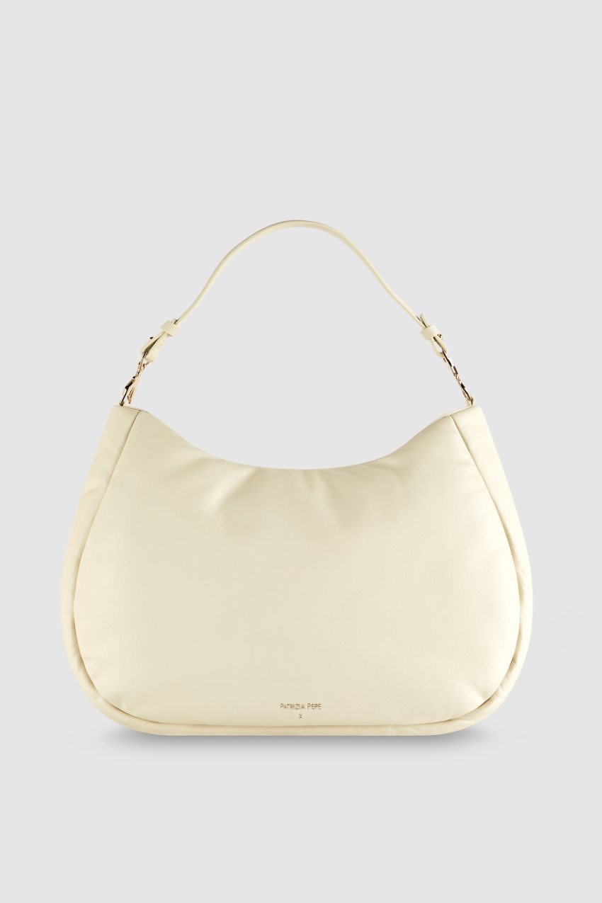 Patrizia Pepe Dream Bag Shoulder Bag Beżowe | 5891WRPFQ