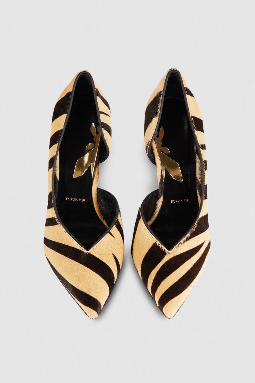 Patrizia Pepe Leather Pumps Animalier | 6809SIGDY