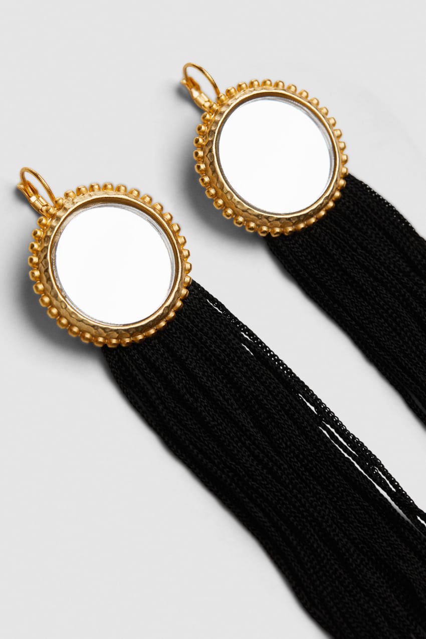 Patrizia Pepe Pendant Earrings Złote | 7602HJKND