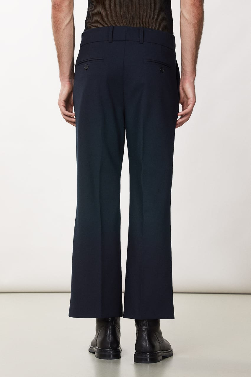 Patrizia Pepe Slim Ankle Pants Niebieskie | 2319HQIKD