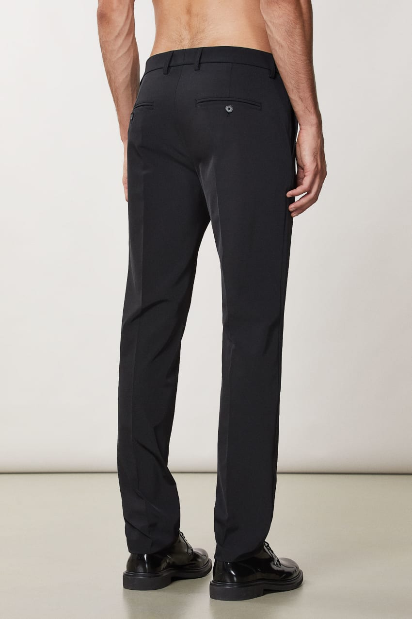 Patrizia Pepe Slim Gabardine Pants Czarne | 0169SVGEH